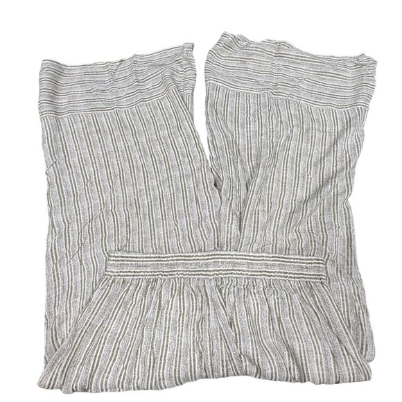 Wishlist Apparel Womens‎ Large Boho Wide Leg Lined Pants Striped Beach Pockets - Picture 4 of 14